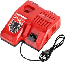 12V-18V Lithium Battery Charger for Milwaukee M12 M18 48-59-1812 Lithium Battery