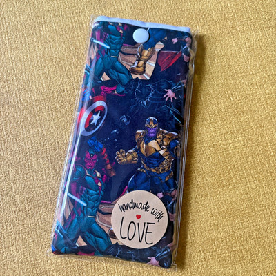 Handgefertigtes gepolstertes Brillenetui/Etui
