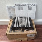 Kenwood KAC 529S 2 Channel Car Amp Clean Barely Used With Box & Manual