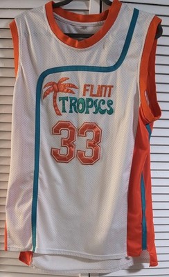 Jackie Moon #33 Flint Tropics Semi-Pro Sewn Jersey Adult Size XL Andre 3000