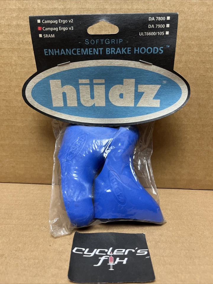 Hudz Campagnolo Ergo V3 Enhancement Soft Brake Hoods Shifters Road Bike Bicycle - Image 2 of 4