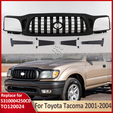 Front Bumper Grille Black For Toyota Tacoma 2001-2004 To1200248 5310004250c0 Front Bumper Grille Black For Toyota Tacoma 2001-2004 To1200248 5310004250c0