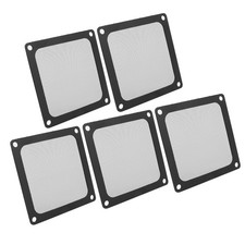 .  5 Pack 80x80mm Dust Filter For Computer Cooler Fan Magnetic Frame PC Fan Dust