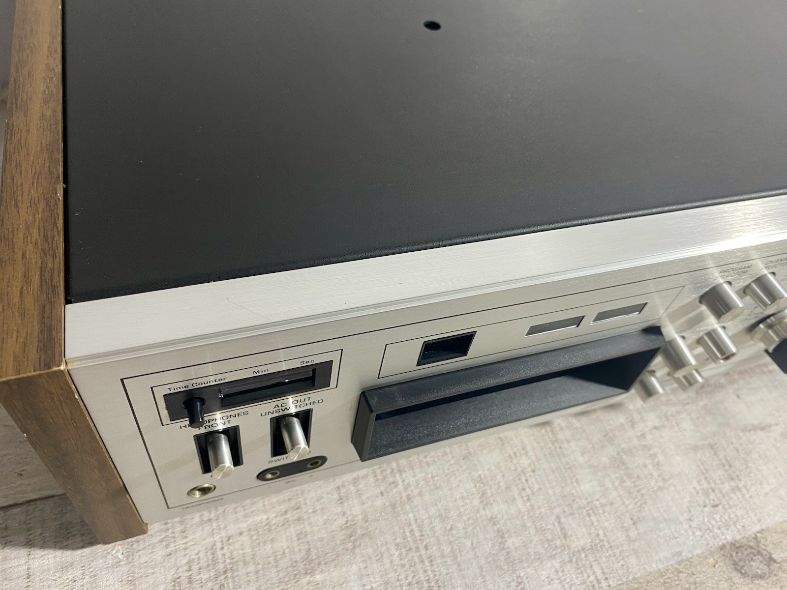 Serviced Panasonic Quad 8 Track Player Recorder RS-855 Multi Voltage (See Video)