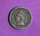 1863- Indian Head One Cent Penny #P34110
