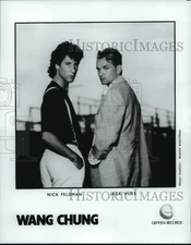1985 Press Photo Nick Feldman, Jack Hues of "Wang Chung" - pip07007