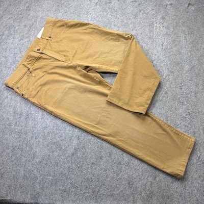 American Eagle 5-Pocket Pants 36 x 25* Beige Khaki Extreme Flex Stretch Slim Fit