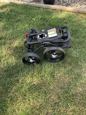 Light Weight Bag Boy Golf cart -blk - 13"H; 20"W; 24"L : 4 Wheels