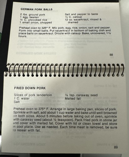 Vintage 1982 Spiral Bound Cookbook - Fleischgerichte für herzhaften Appetit - Bild 4 von 11