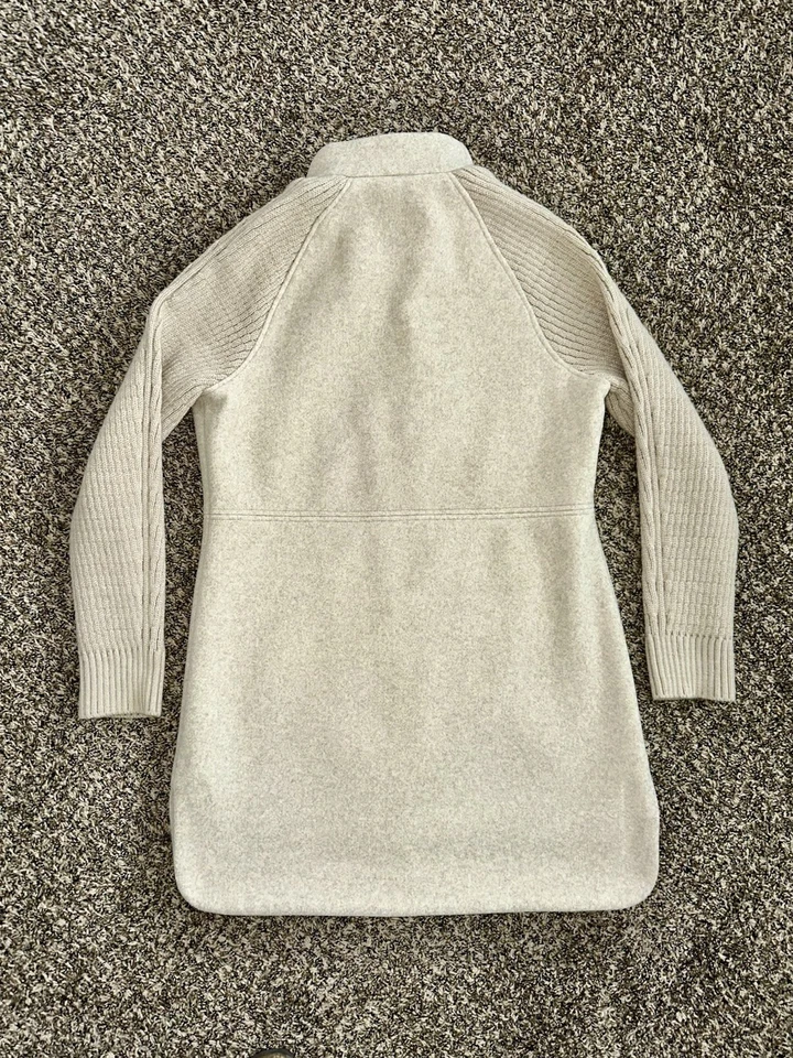 Abrigo Marc New York Color Camel Manga Suéter - Talla Pequeña Foto 2 de 4