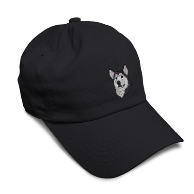 #ad Soft Baseball Hat Embroidered Siberian Husky Head Dog Arctic Men amp; Ladies Cap... $32.10