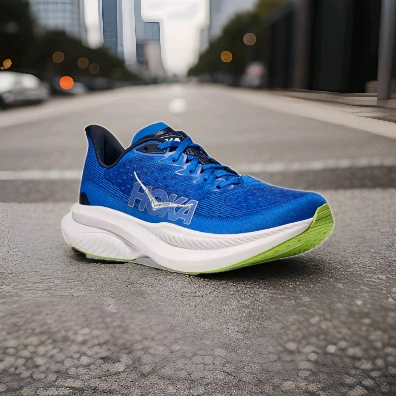 Hoka One One Mach 6 Running Shoe 1147790 ECC Men's Size US 9.5 D Fit Women's 11.