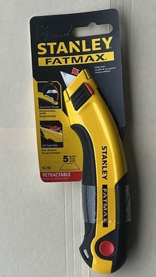 Stanley Tools 10-778 FatMax Retractable Curved Utility Knife With Blades