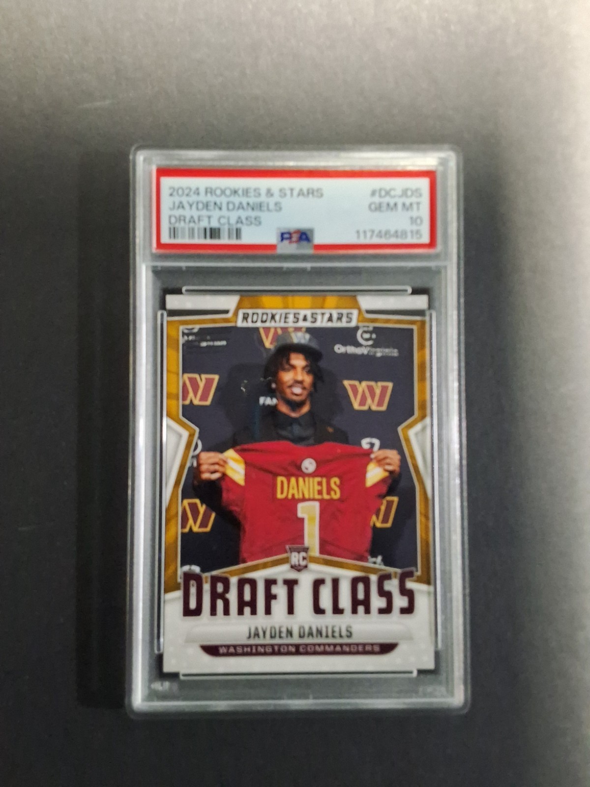 Jayden Daniels Panini Rookies & Stars Draft Class #DCJDS Base