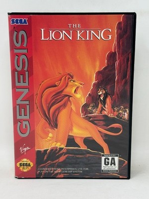 Sega Genesis - The Lion King - CIB Complete in Case w/ Manual - Tested