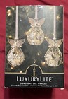 Luxury Lite Glass Angel Ornament with LED Lights 5” Christmas Works! Ganz in box — photo 1