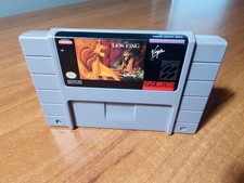 The Lion King (Super Nintendo SNES, 1994) *TESTED*