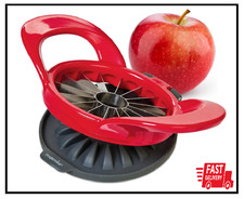 Prepworks Dishwasher Safe Apple Slicer and Corer – 16-Slice Thin Apple Cutter wi