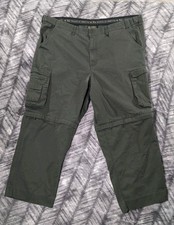 Boy Scouts of America Convertible Uniform Pants Cargo Green Outdoor Mens 46 X 29
