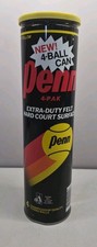 Vintage Penn High Visibility Yellow Tennis Balls 4B-YED