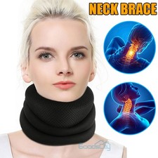 Adjustable Neck Brace Support Wrap Soft Sponge Cervical Collar Neck Pain Relief