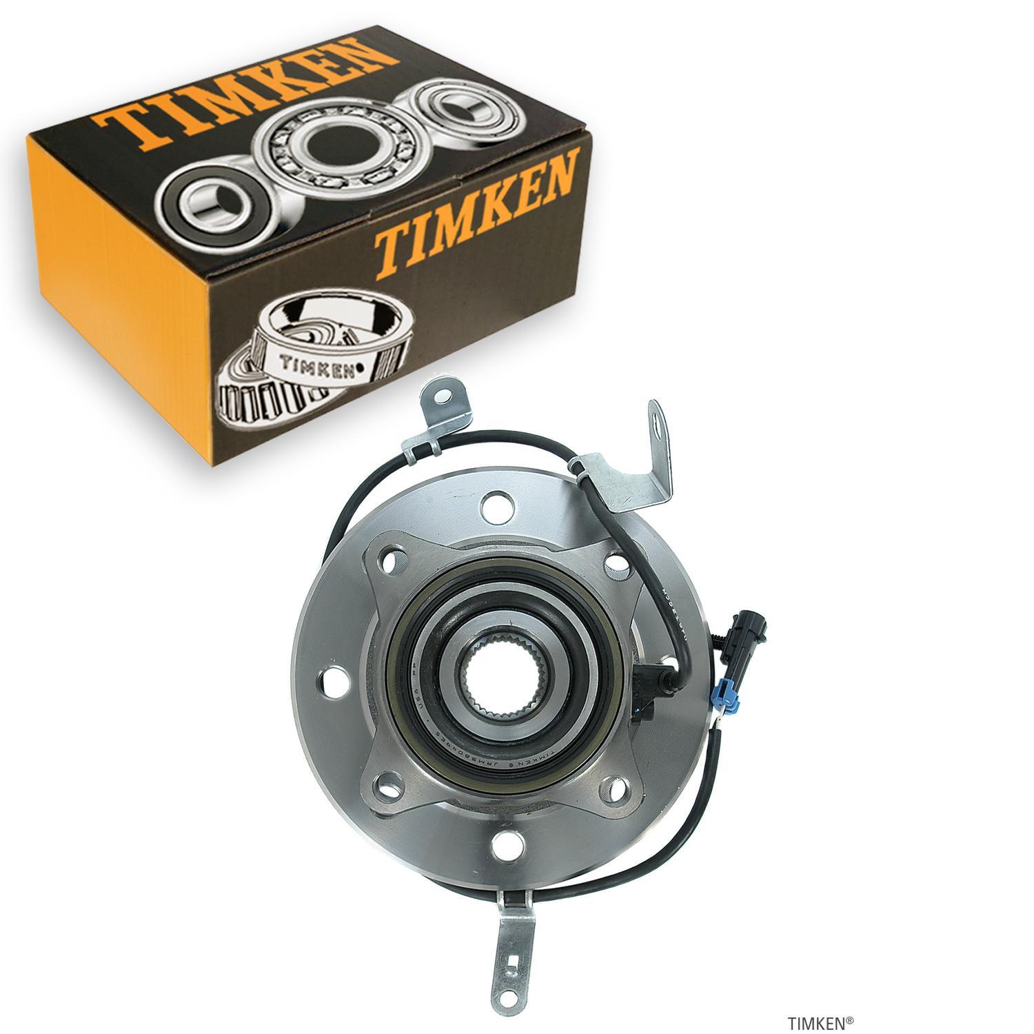 Timken Front Right Wheel Bearing and Hub Assembly for 1996-2000 GMC K2500 4WD
