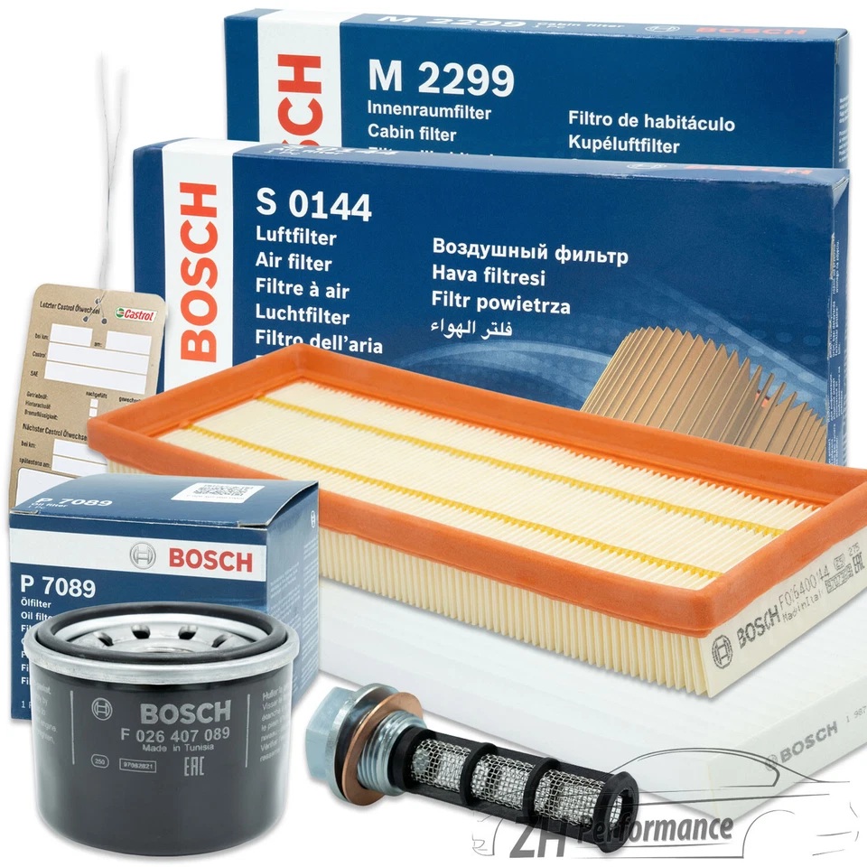 BOSCH INSPEKTIONSPAKET Filter Satz Set Smart Fortwo 1.0 (451) BJ 07-15 - Bild 1 von 4