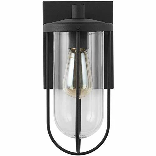 Capital 934211BK Corbin Outdoor Wall Sconce, 1-Light 100 Watts, Black - Picture 1 of 1