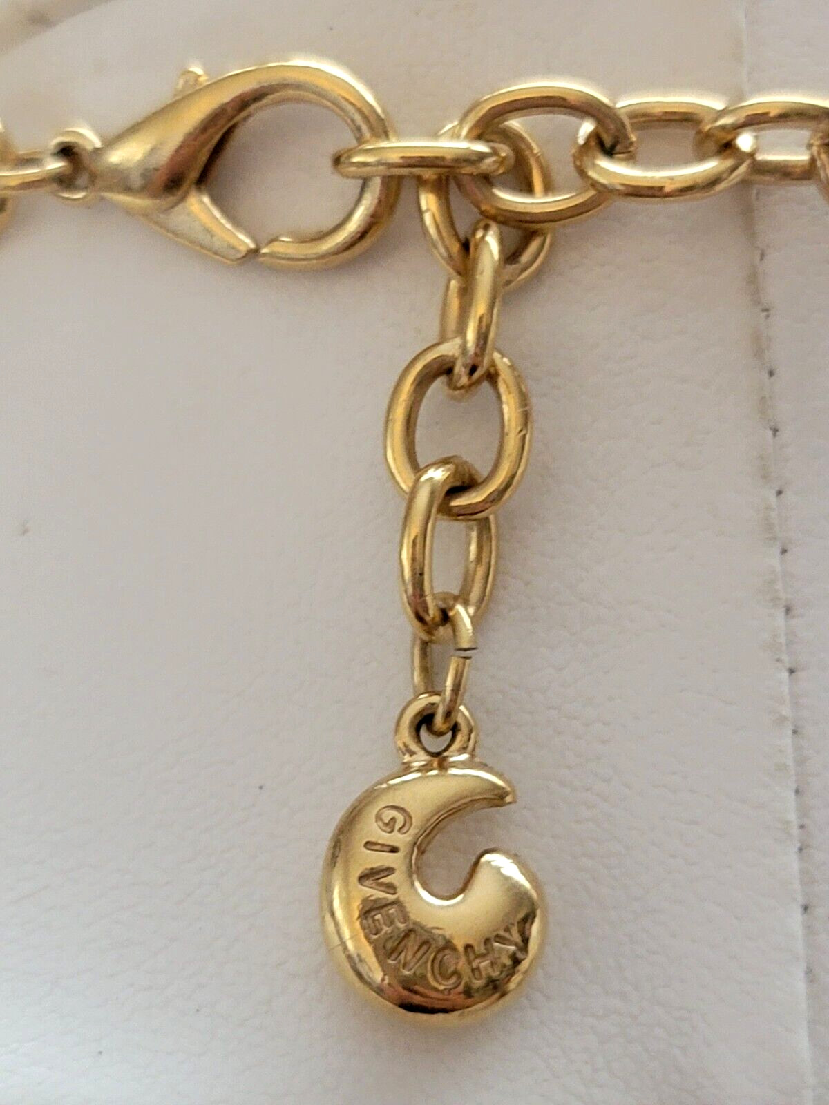 Givenchy Gold Tone Interlocking Chains Collar Nec… - image 9