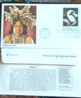 NATIVE AMERICAN INDIAN MIMBRES SHAMAN  2004 FLEETWOOD CACHET FDC UNADDR