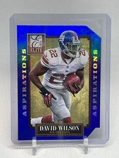 2013 Elite Aspirations New York Giants Football Card #66 David Wilson /78
