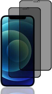 2x iPhone 12 / 12 Pro Sichtschutz Schutzfolie Display Schutzglas 9H Panzerfolie