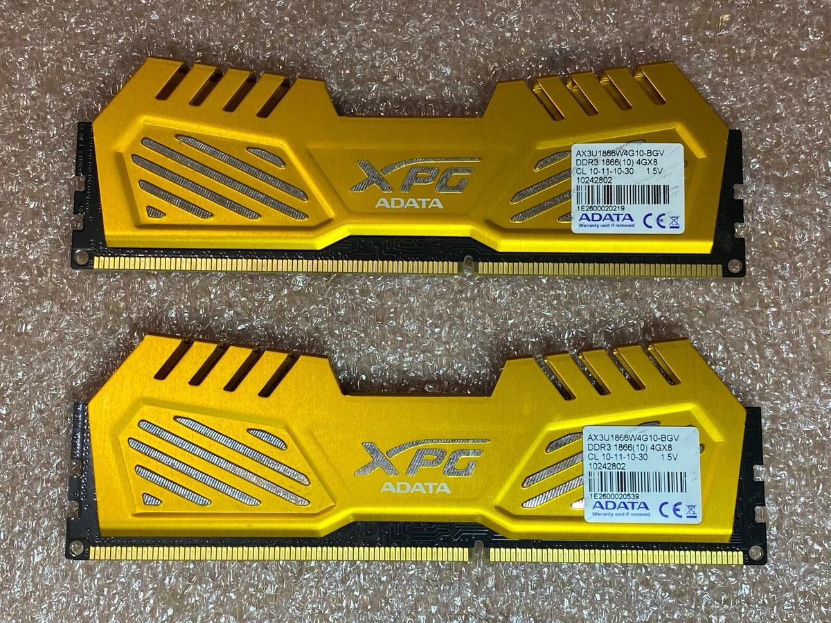 ADATA Computer PC3-14900 (DDR3-1866) Bus Speed Memory (RAM) for