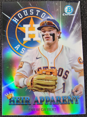 2022 Bowman Draft Chrome Heir Apparent Insert Refractor /250 Drew Gilbert #HA-2