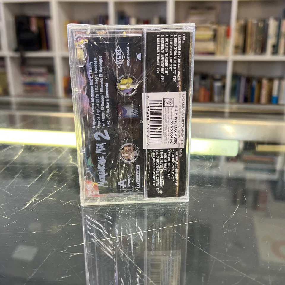 Merengue Mix 2 (Cassette, 1995) Spanish Music Compilation NEW, Sealed - Image 3 of 4