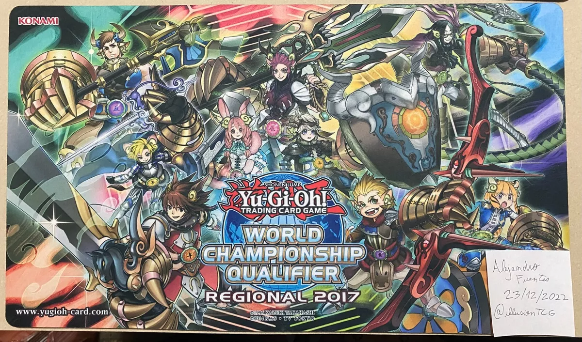 Yu-Gi-Oh! World Championship Celebration 2018 Sanctity of Dragon Rubber  Playmat