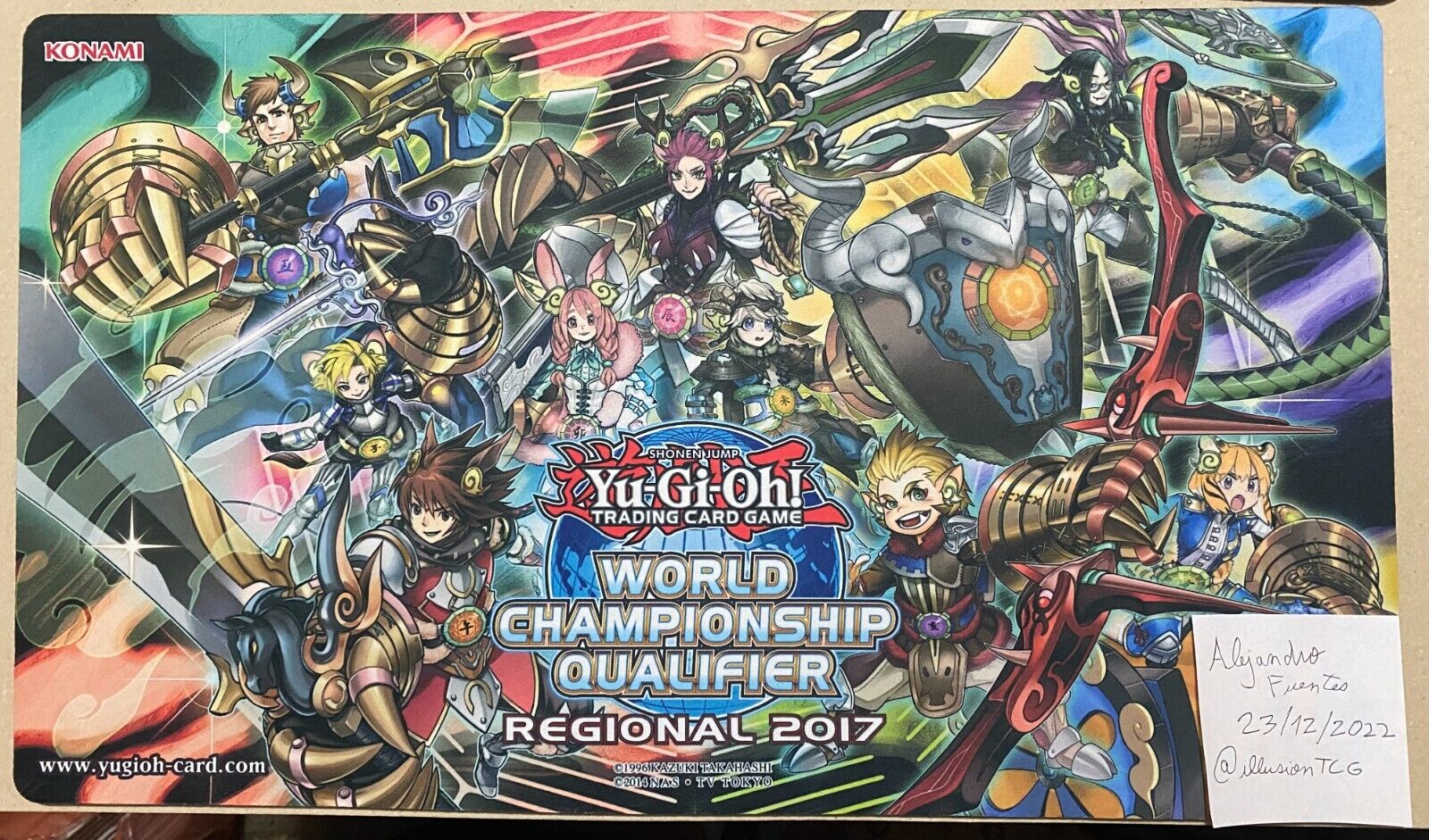 Yugioh world championship 2012 playmat - Yugioh jakarade.com 