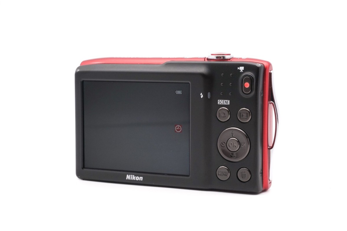 Nikon COOLPIX S4300 レッド Amazon.com : Nikon COOLPIX S4300 16 MP Digital Camera with