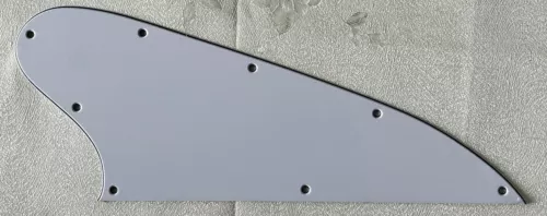 Custom For Gibson Firebird Blank Style Guitar Pickguard 3-Ply White
