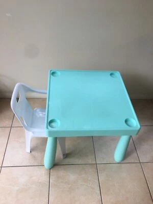 kmart kids table chair