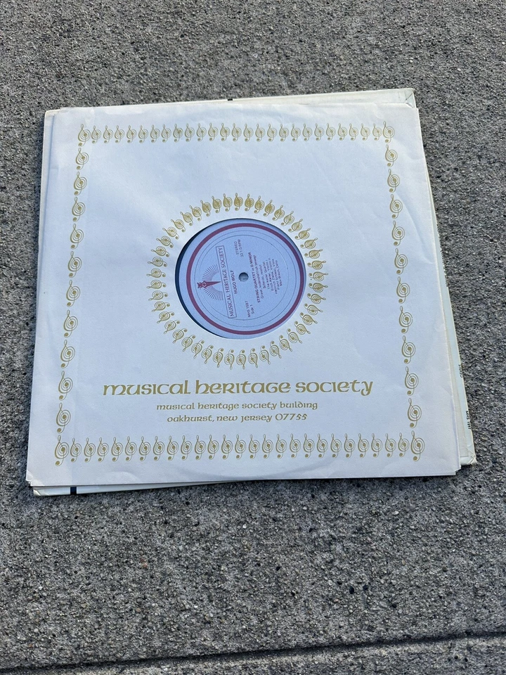 Hugo Wolf: String Quartet in D Minor (1860-1903) Vinyl - Image 3 of 3