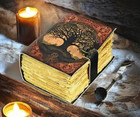 Charmed Spellbook Grimoire Antique Journal Vintage Book of Shadows Leather