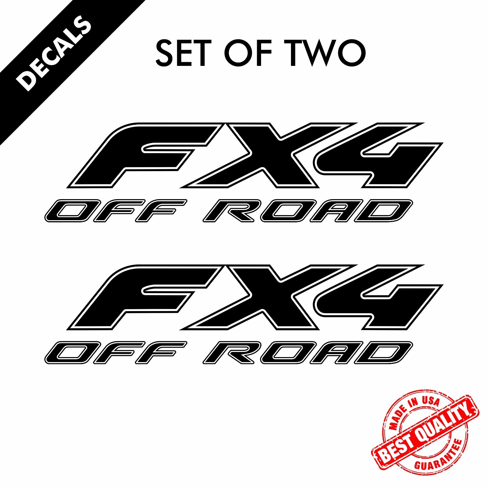 FX4 Off Road Decals Pins Vinyl Truck Sticker Decal Set 27 eBay