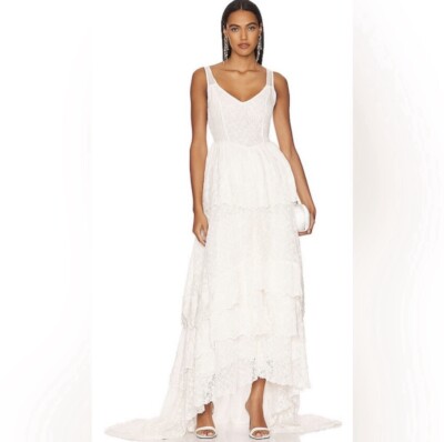 long sleeve spring midi dress Savor the Season 100% Cotton Ivory Long Sleeve Midi Dress