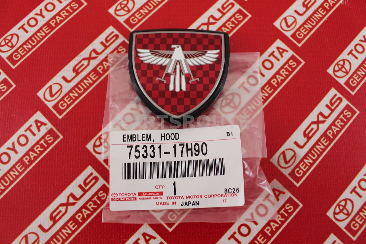 Toyota MR2 MR-2 AW11 1984-1989 OEM Genuine Red Front Eagle Hood