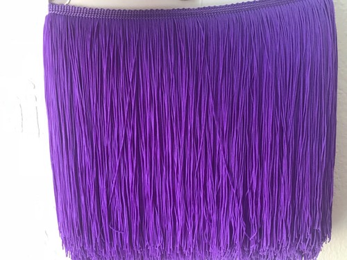 Frangia nappa/finitura frange 30 cm a goccia doppio nylon nappa lusso x 1 iarda - Foto 13 di 24