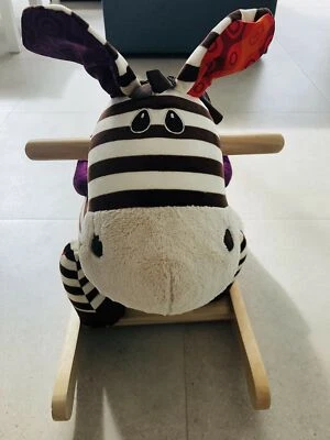 b toys rocking zebra