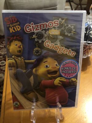 Sid the Science Kid: Gizmos and Gadgets (DVD 2010) RARE LIMITED EDITION / CD NEW
