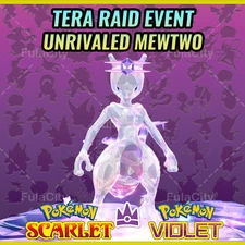 MEWTWO 🟣EVENT TERA ⚡RAID 🟣 POKEMON SCARLET VIOLET ⚡ 6 IV 🟣 MIGHTIEST MARK