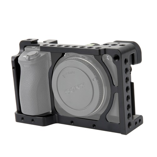 NICEYRIG DSLR Camera Cage For SONY A6000 A6300 ILCE-6000 6300 NEX-7 - Picture 5 of 8